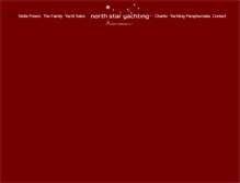Tablet Screenshot of northstaryachting.com
